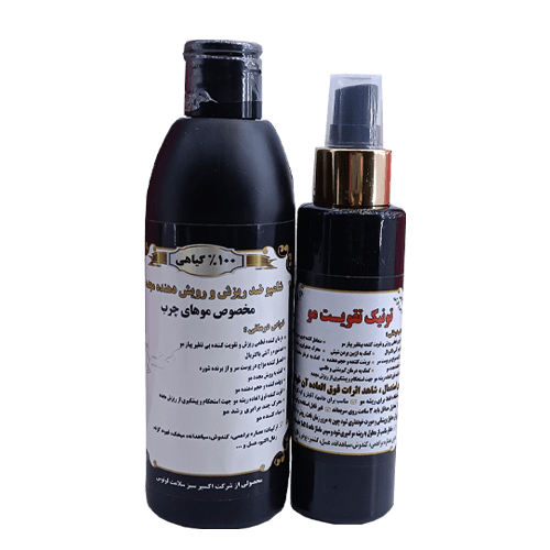 شامپو اکسیر موی چرب + تونیک ضد ریزش